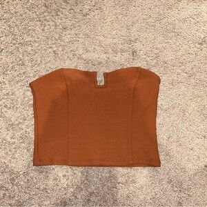 Abercrombie & Fitch Strapless Crop Top